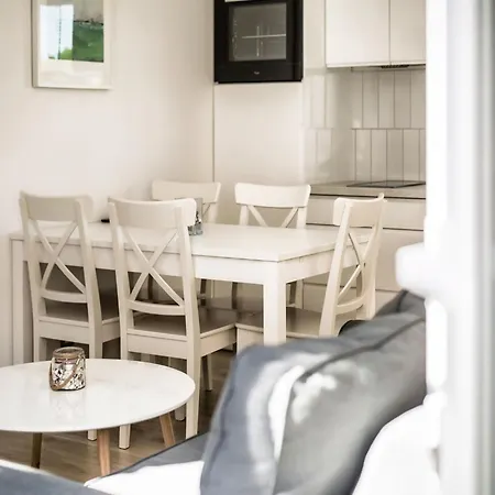 Hébergement de vacances Comfortable House With A Terrace, Sauna, Jacuzzi Niechorze